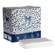 Quilted Dinner Napkins 1/8 Fold White, 400mm x 400mm, 2 Ply, 8 Packs x 100 Napkins